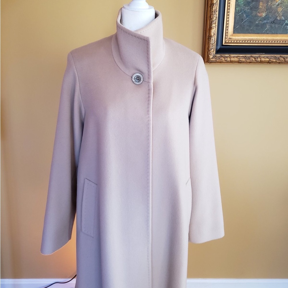 Designer CINZIA ROCCA wool long trench coat